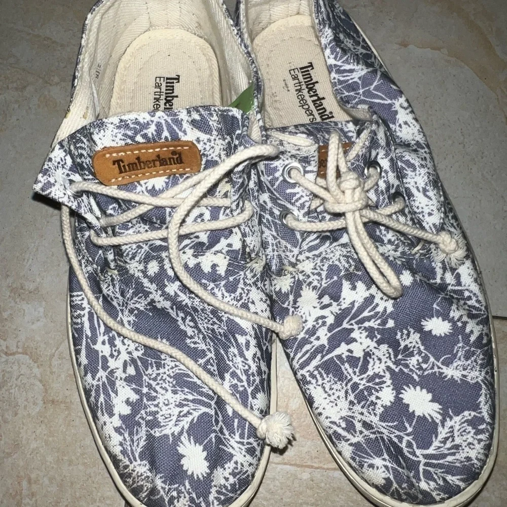 Timberland floral sneakers